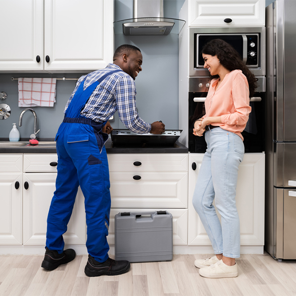 what kind of warranty do you offer on your cooktop repair services in Hettinger